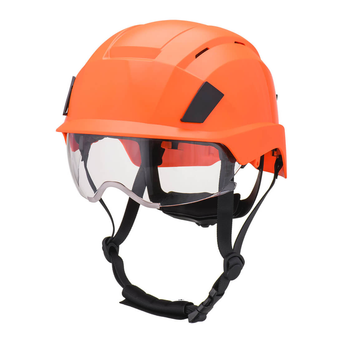 Casco con visera integrada Naranja vivo - Portwest PSB80