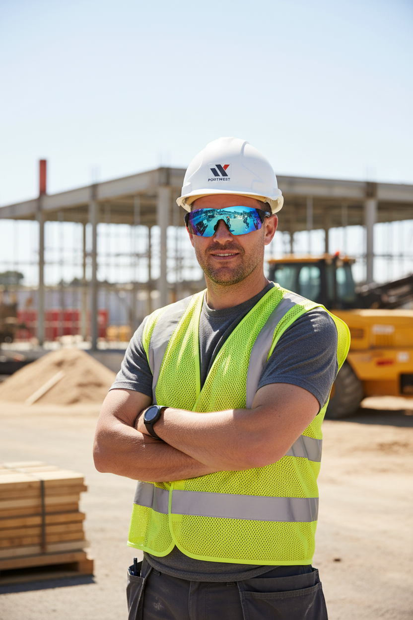 Lunettes de Sécurité au Travail Sporty Shield | Protection Oculaire