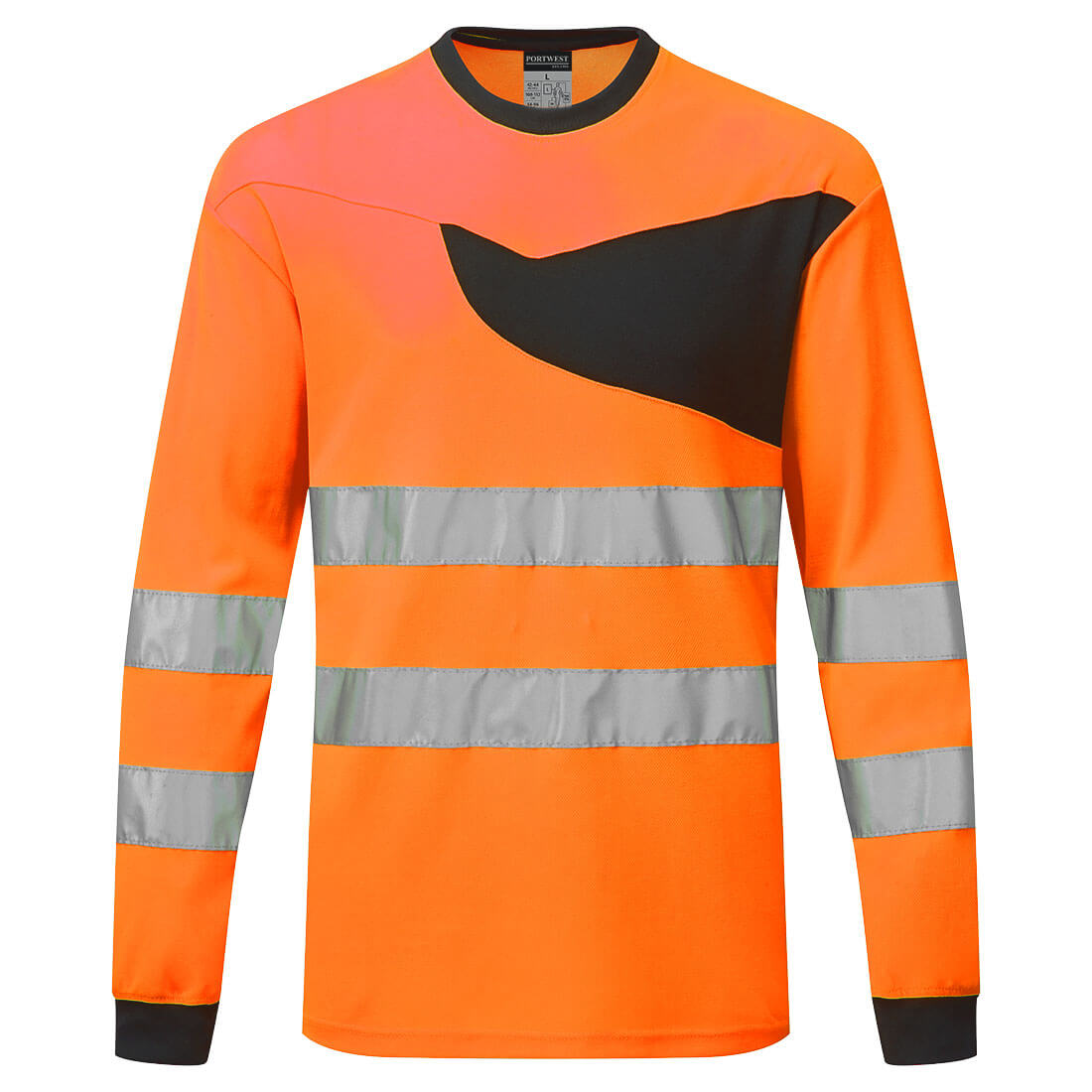 Camiseta PW2 Hi-Vis Manga Larga de Alta Visibilidad Vetonek
