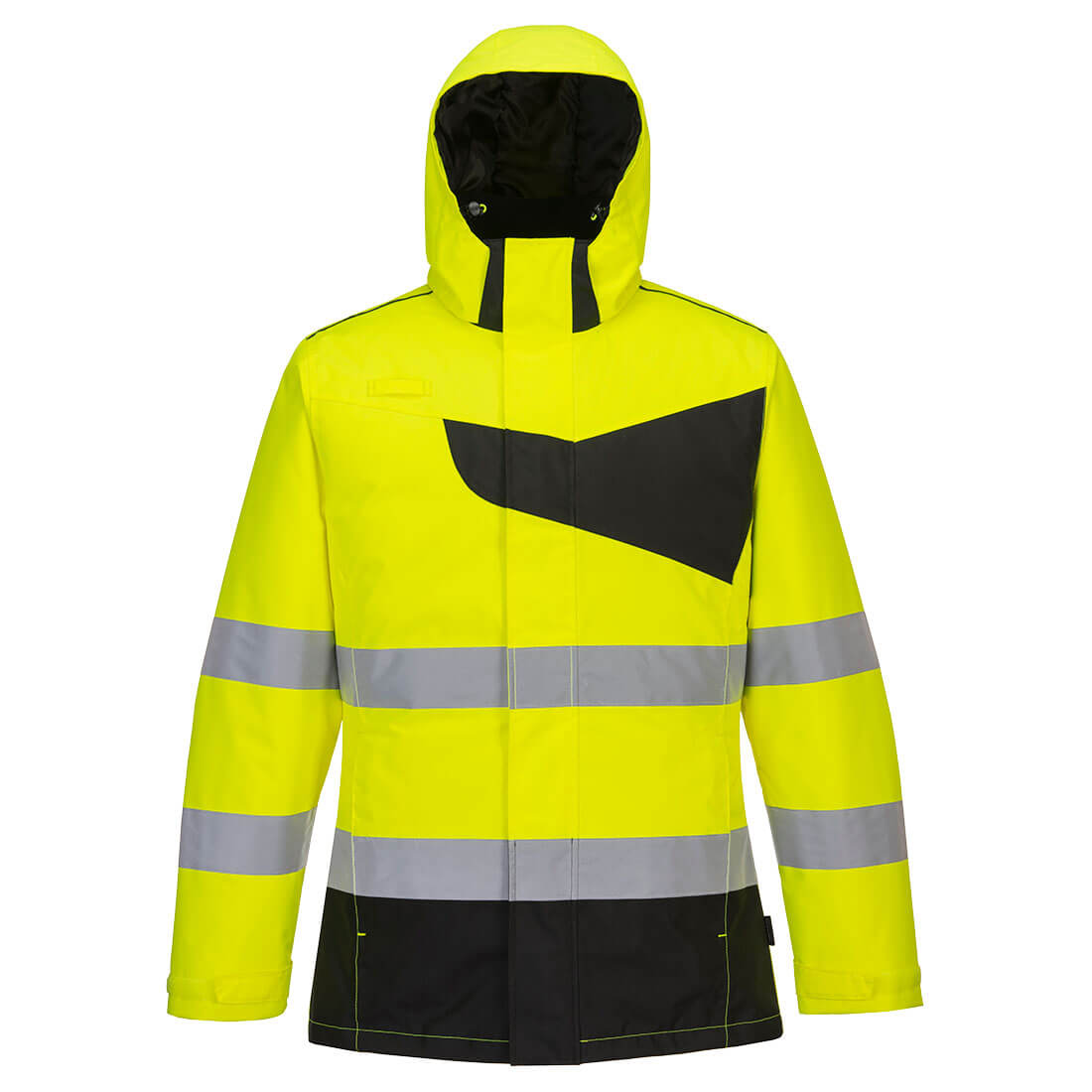 Chaqueta PW2 de alta visibilidad para la lluvia botas con pu