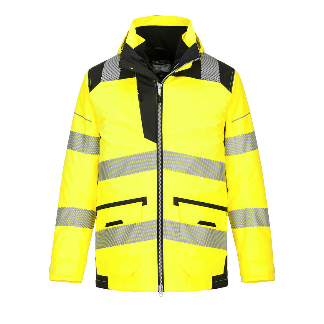 Chaqueta transpirable 5 en 1 PW3 de alta visibilidad Vetonek
