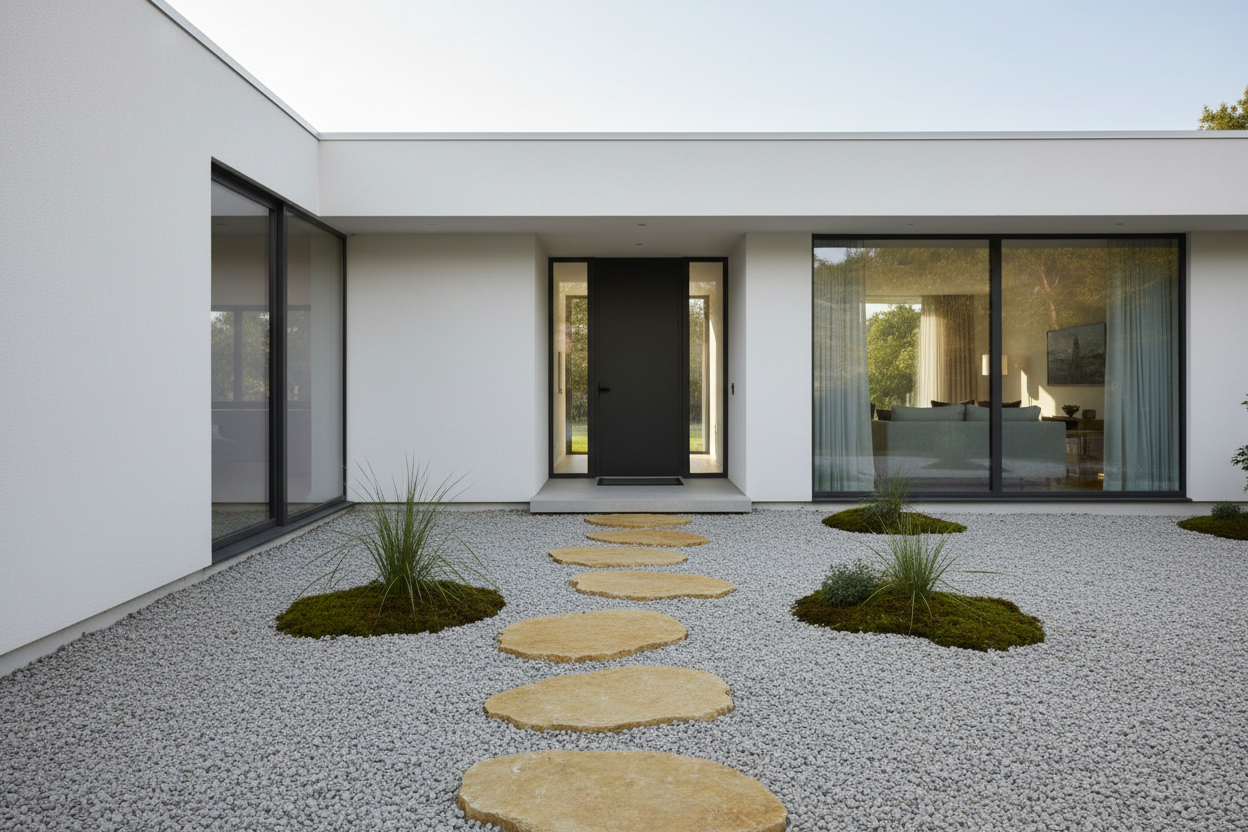 Paso japonés de piedra natural Ovoide - Vetonek