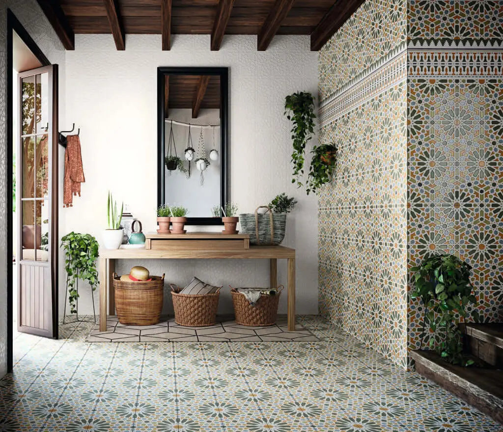 Mudejar Tile Exterior, Interior, Wall, Floor