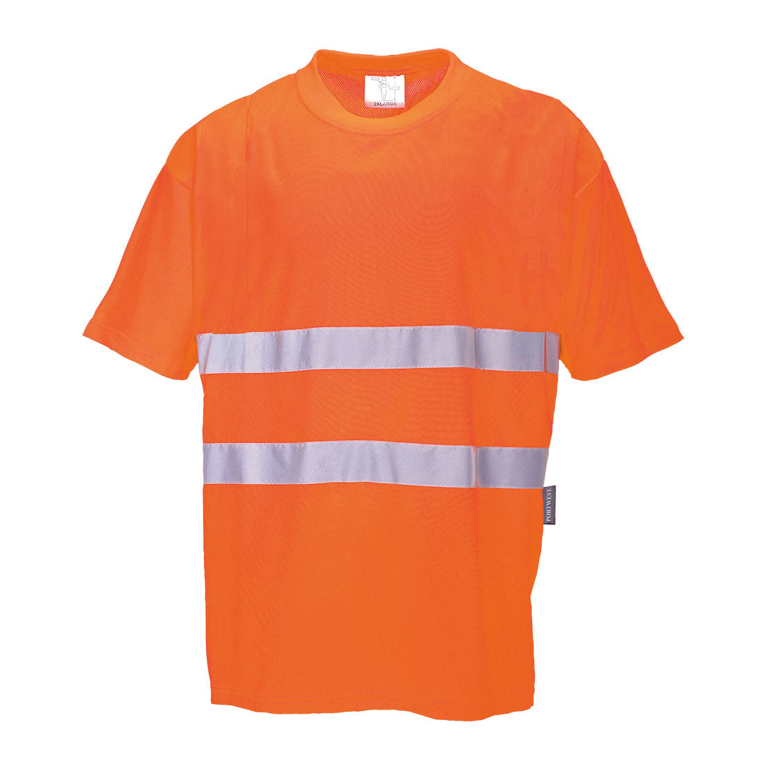 Camiseta Hi-Vis Cotton Comfort S/S  ropa laboral Tudela