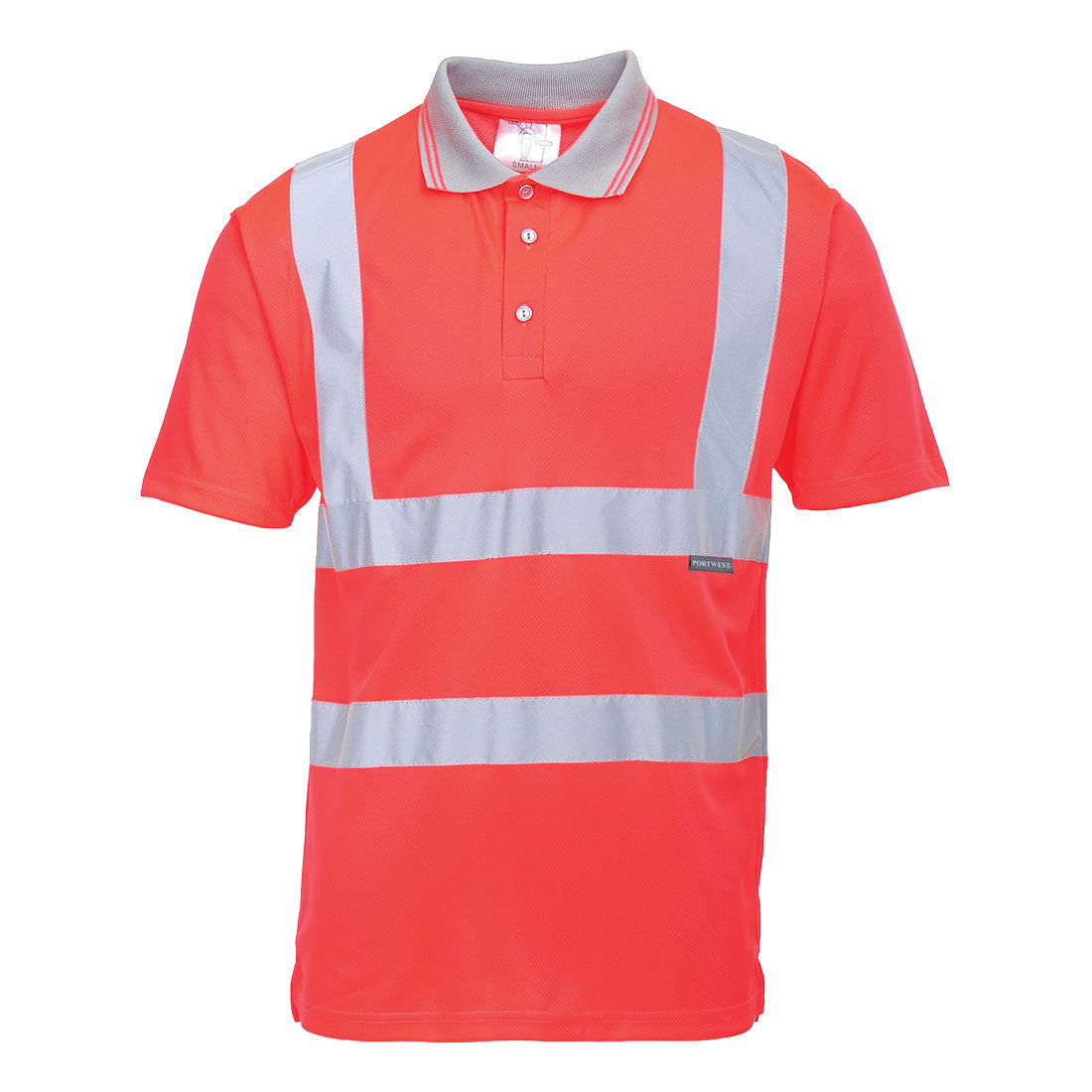 Polo de manga corta de alta visibilidad  ropa laboral Tudela