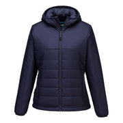 Professional chaqueta acolchada con capucha para mujer Azul marino - Portwest S613