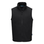 Chaleco softshell calefactable (2L) Negro - Portwest S649