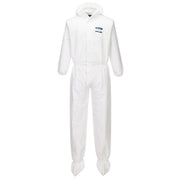 Mono BizTex Microporous tipo 5/6, con cubre-botas Blanco - Portwest ST41