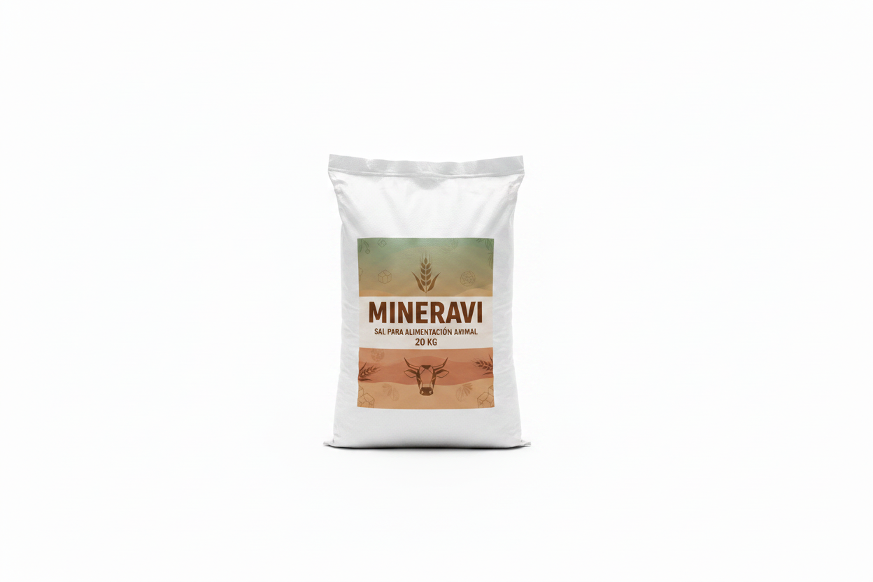 Salt for livestock animal feed