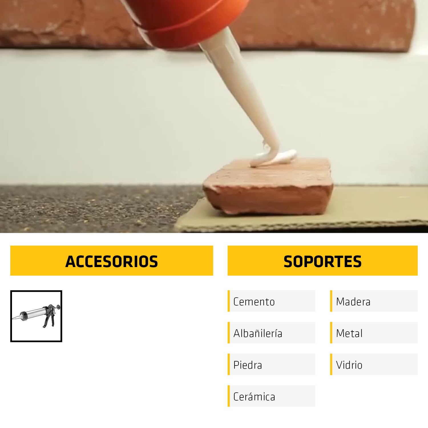 Soportes y accesorios Sikaflex