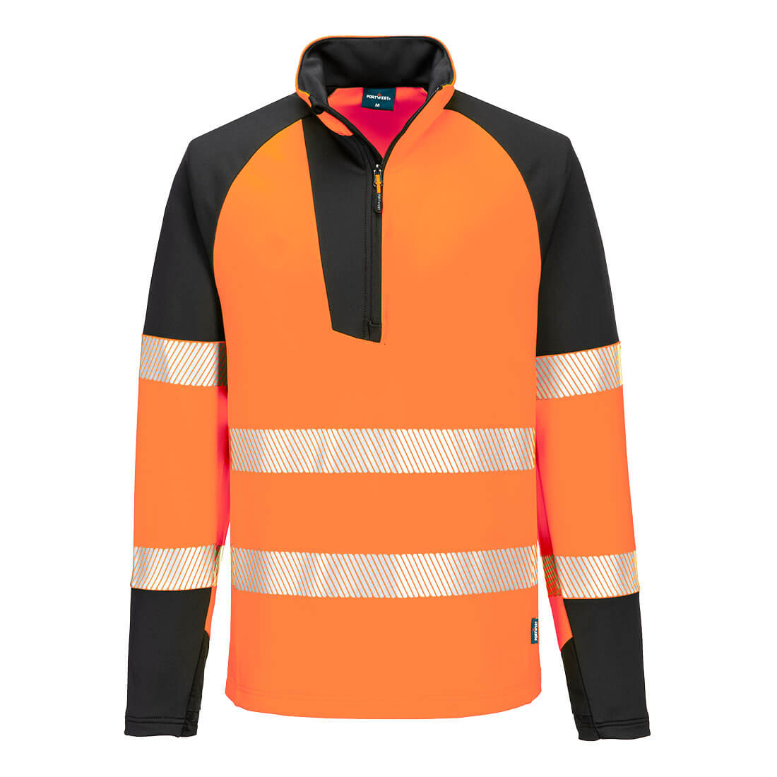 Sudadera PW3 Hi-Vis 1/4 Zip: Calidez y Comodidad Vetonek