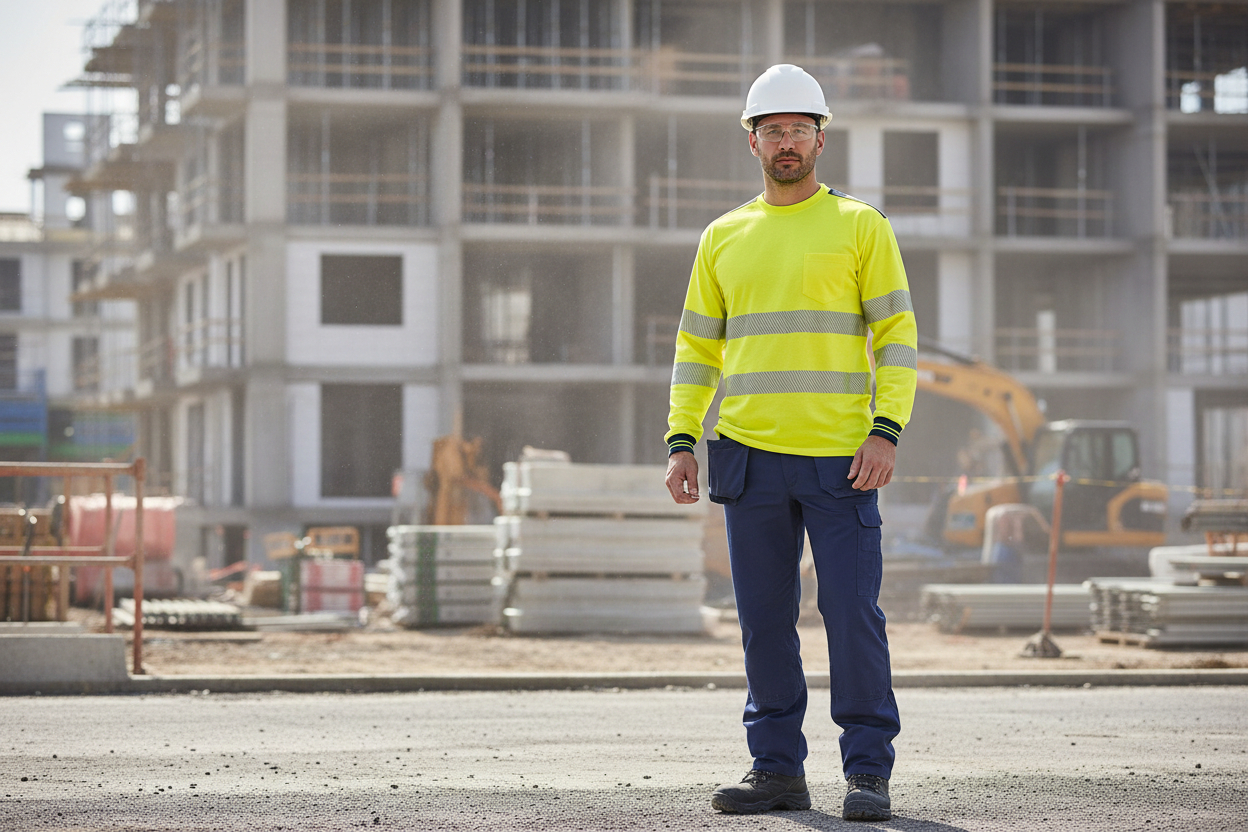 Long Sleeve Hi Vis T-Shirt PW3 - Vetonek