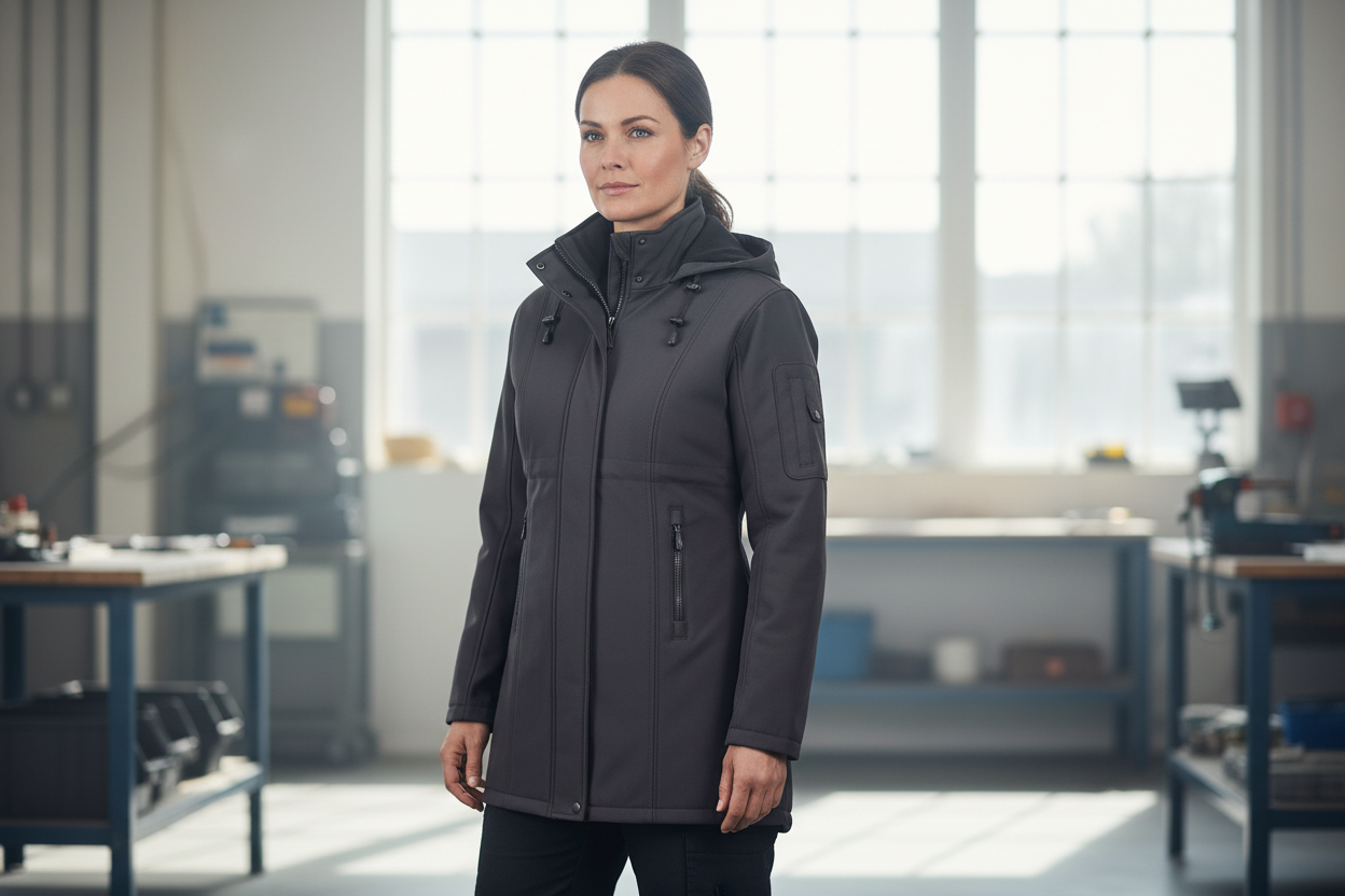 Carla Softshell Jacket for Women - Elegance and Protection - Vetonek