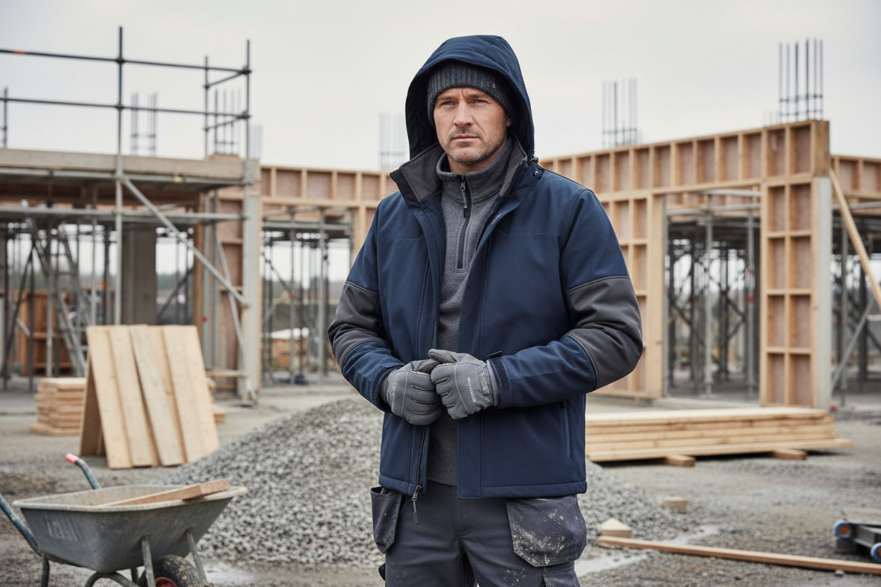 Softshell Jacket with Hood - Comfort and Style - Vetonek