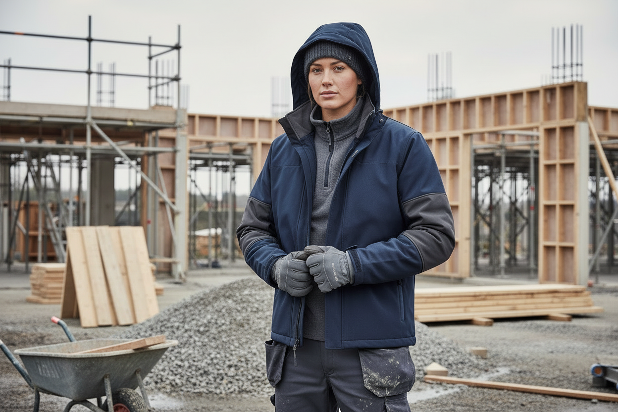 Softshell Jacket with Hood - Comfort and Style - Vetonek