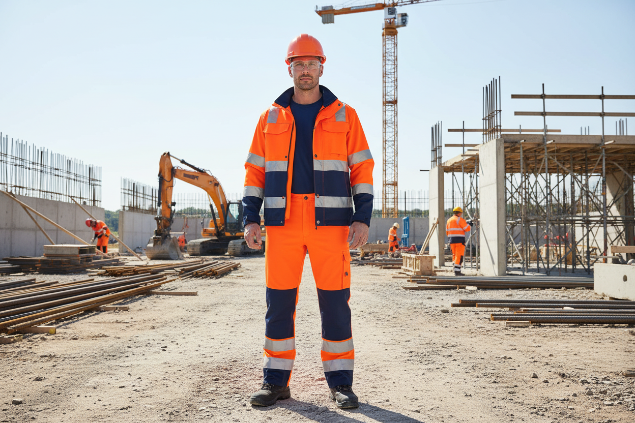 Pantalón Bicolor Seville de Alta Visibilidad - Seguridad y Estilo - Vetonek