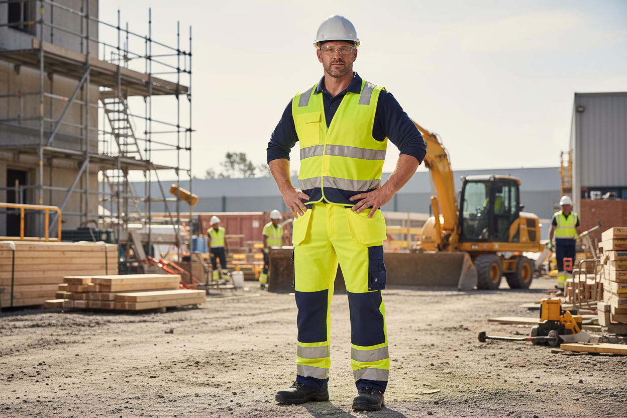 Pantalón Bicolor Seville de Alta Visibilidad - Seguridad y Estilo - Vetonek
