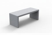 Mesa hormigon KUBE Gris - Vetonek