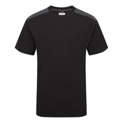 Camiseta Two-Tone de manga corta Negro/Gris - Portwest W1660