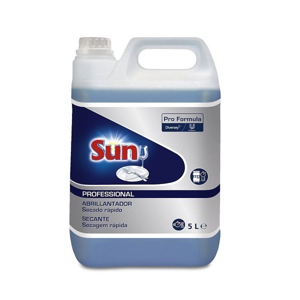 Abrillantador profesional para lavavajillas Sun Diversey 5L Vetonek