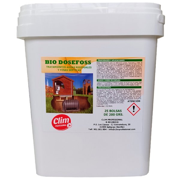 Activador enzimático biológico para fosas sépticas - 5 kg Vetonek