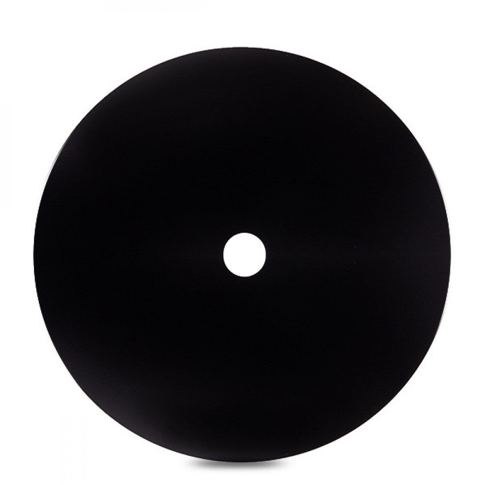 Disco Concavo Metálico Negro Ø40cm (Portalámparas No Incluido) — Vetonek