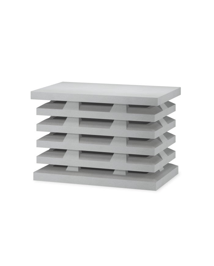 Aspirador estático ortogonal de hormigón, conjunto de base, piezas intermedias y cubrepilar - Vetonek