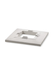 Aspirador estático cuadrado de hormigón, sistema modular de base, intermedias y cubrepilar - Vetonek