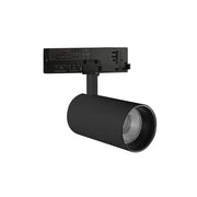 Foco de Carril LED Trifásico Potencia_Temperatura de Color Regulables 20_25_30W 6000_4000_3000K Negro — Vetonek