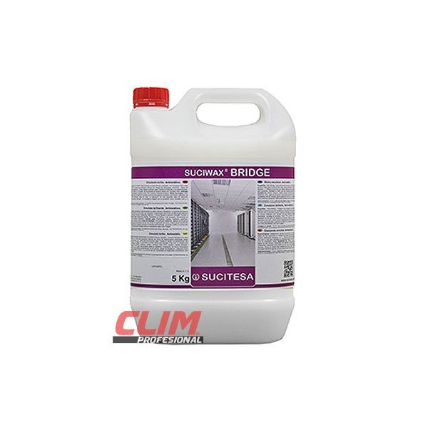 Abrillantador de Suelos Antiestático SUCIWAX BRIDGE 5 Lts Vetonek
