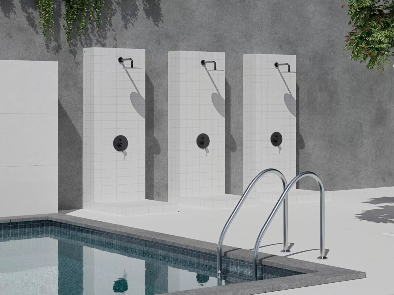 baldosas blanca exterior porcelanico gres