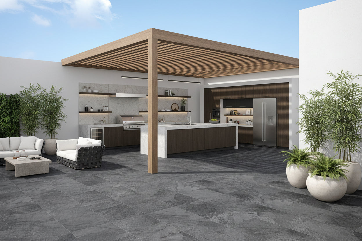 porcelain exterior tiles