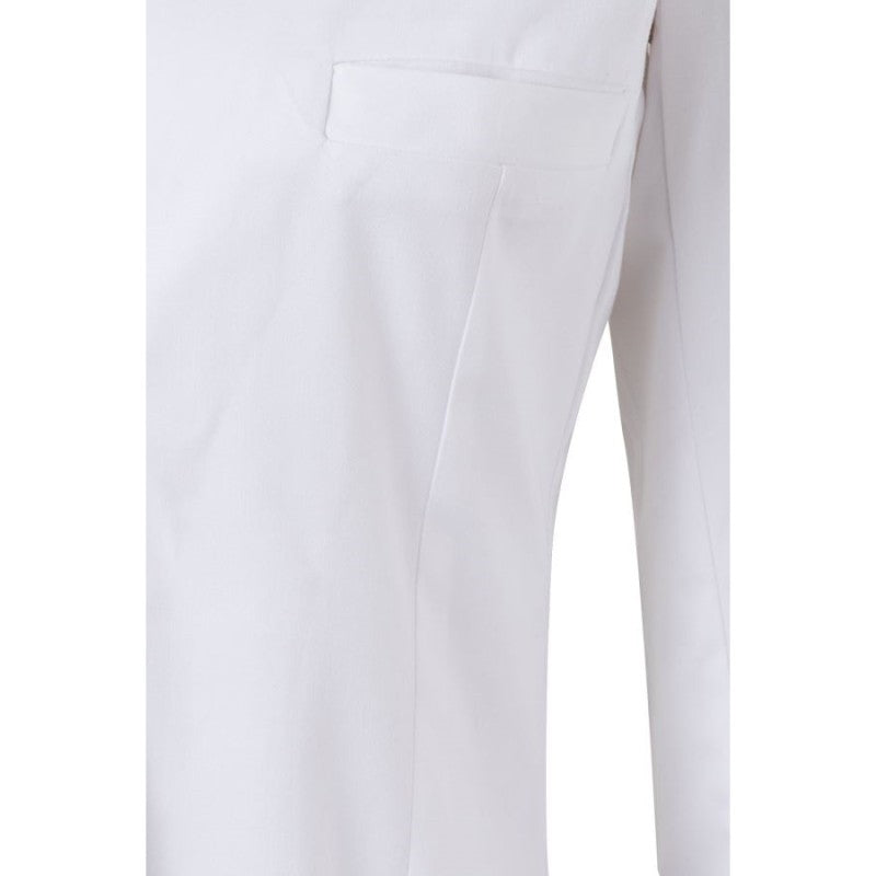 Bata corta de mujer stretch Velilla 539009S detalle de cierre - Vetonek