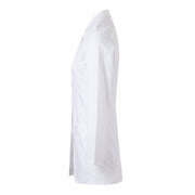 Bata corta de mujer stretch Velilla 539009S detalle de bolsillos - Vetonek