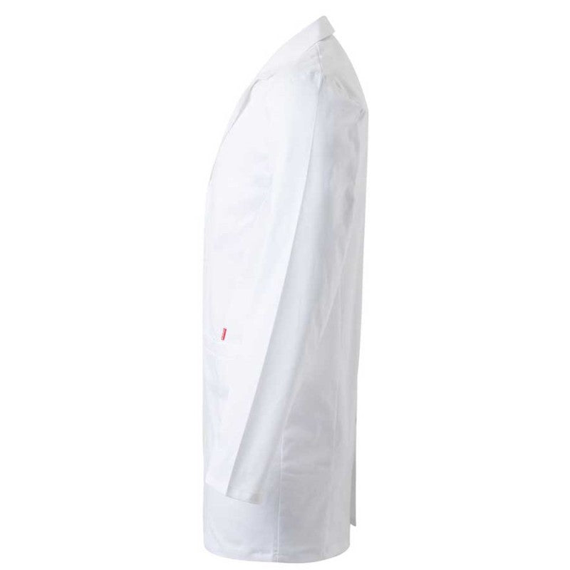 Bata corta de hombre stretch Velilla 539008S detalle de bolsillos de vivo - Vetonek
