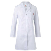 Bata blanca de mujer semientallada Velilla 539002 - Vetonek