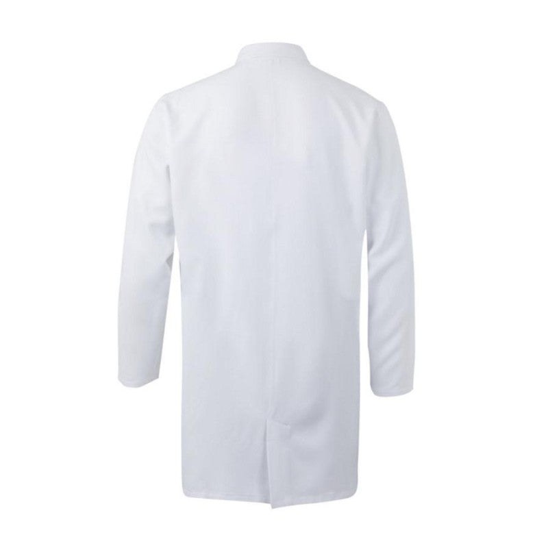 Bata de microfibra Velilla 539010 detalle del cuello camisero - Vetonek