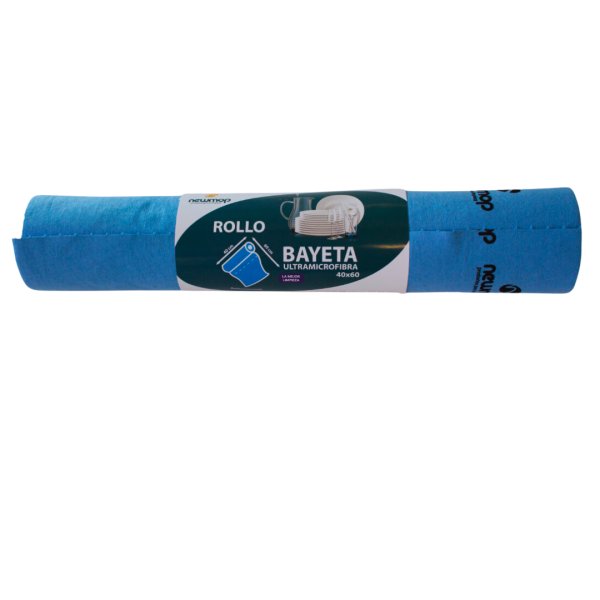 Rollo de Bayetas Ultramicrofibra Especial Cristales 40x60 cm - Pack de 6 Uds Vetonek