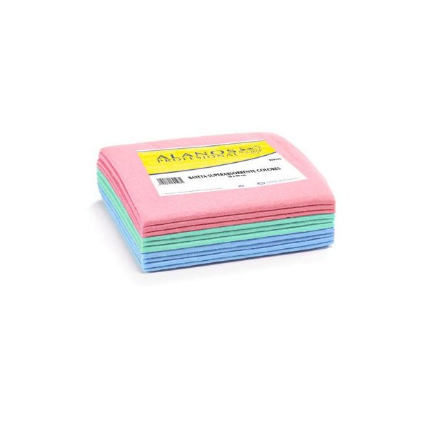 Bayeta multiusos XL - Pack 10 unidades superabsorbentes Vetonek