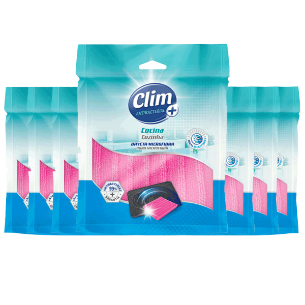 Bayeta de Microfibra Antibacterial para Cocinas - Pack 8 uds Vetonek