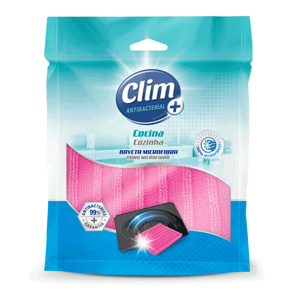 Bayeta de Microfibra Antibacterial para Cocinas - Pack 8 uds Vetonek