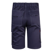 Bermuda stretch Velilla 103009S detalle de bolsillos de fuelle - Vetonek