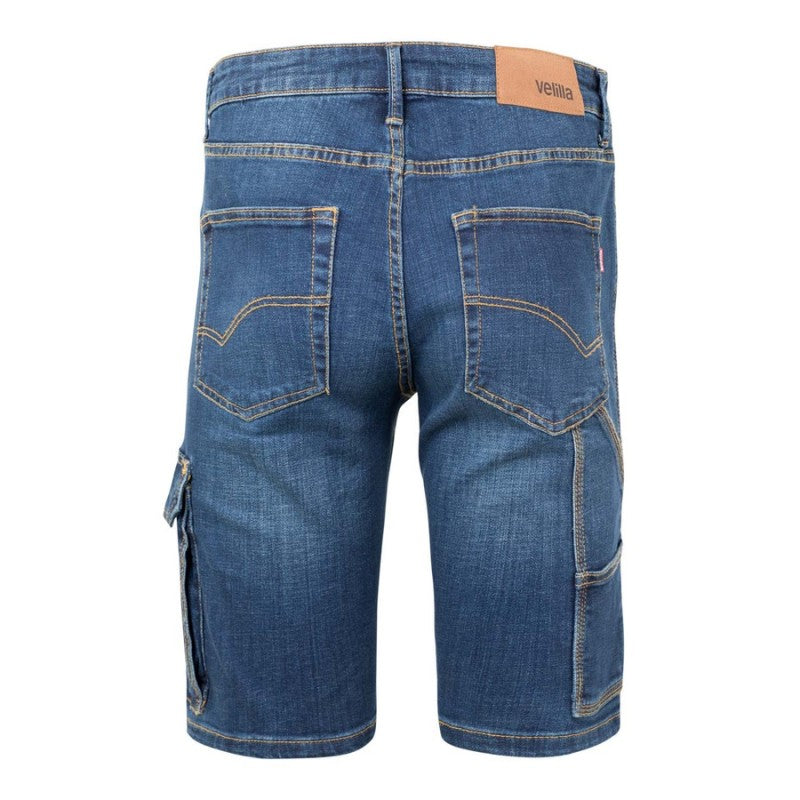 Bermuda vaquera denim stretch Velilla 103017S vista trasera - Vetonek