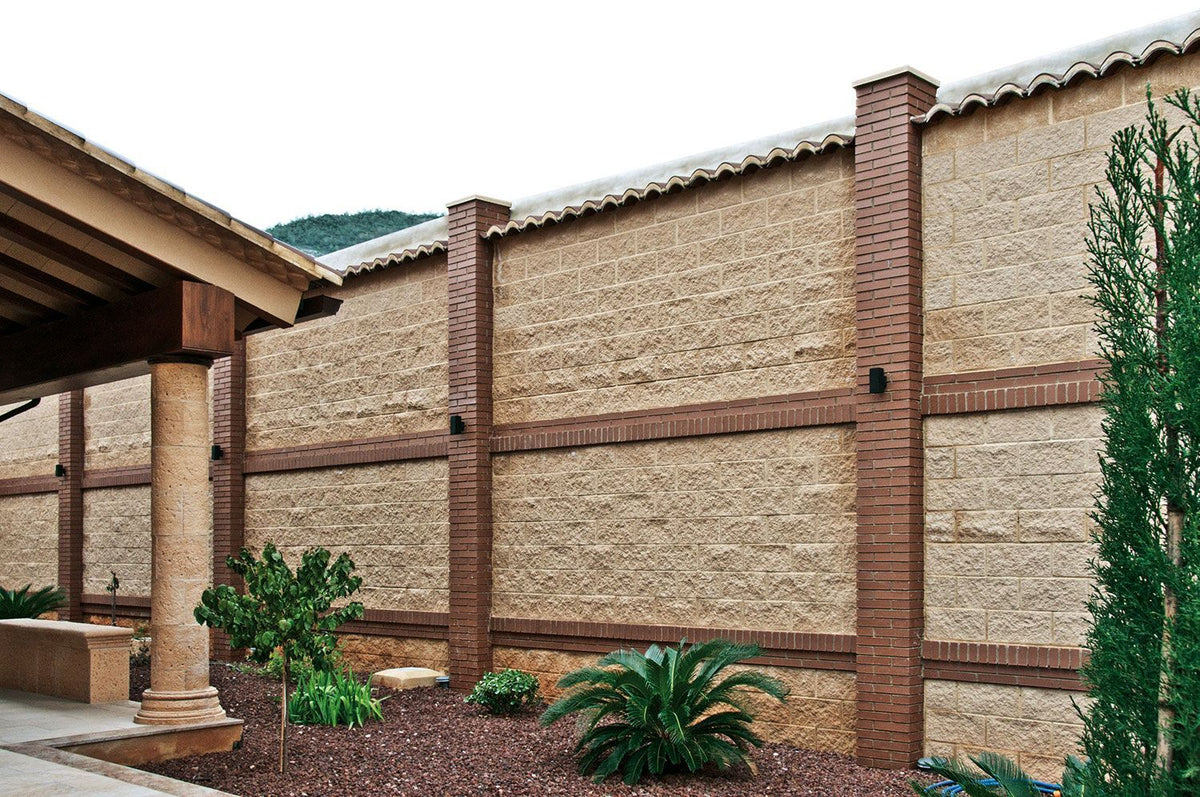 Muro con Bloque Ábalos split arena