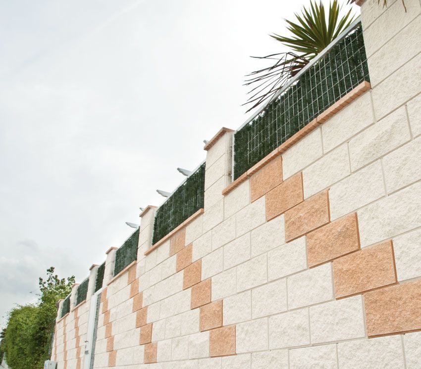 Bloque Rodezno en blanco y salmón