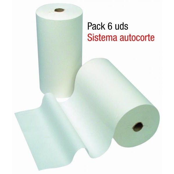 Bobina secamanos autocorte 130 metros - Pack 6 uds Vetonek