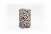 Red Pebble Gabions Natural Finish, Pebbles, Light Colors, Outdoor Space, Public Space, Garden, Stone, Light Stones, Monochrome Stones, Premium Stones, Premium, Gabion Size, Best Sellers