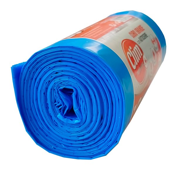 Bolsas de Basura STRONG 50L Autocierre y Perfumadas - Rollo 10 uds Vetonek