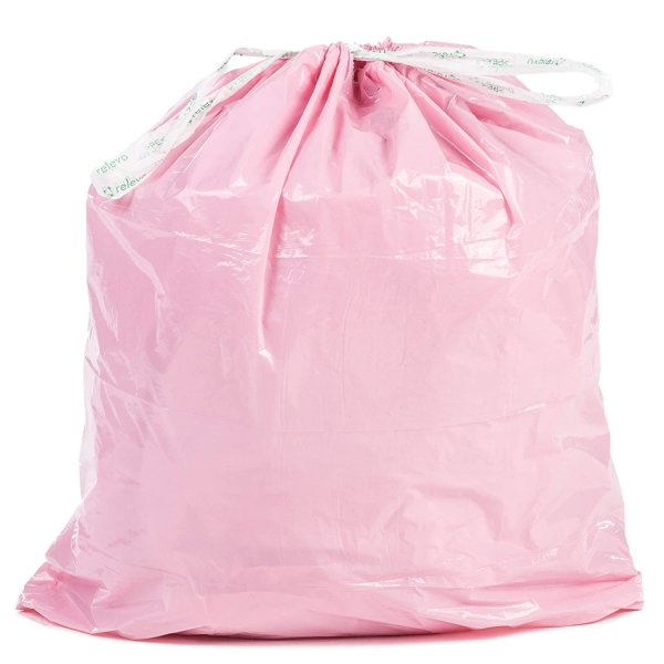 Bolsas de Basura 30L Rosa Extra Fuertes - Autocierre Vetonek