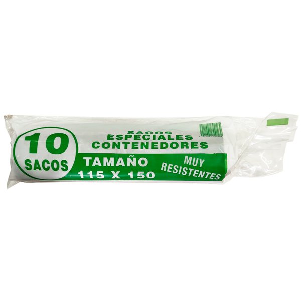 Bolsas de Basura Comunidad 115x150 cm - 240 Litros - 10 uds. Vetonek